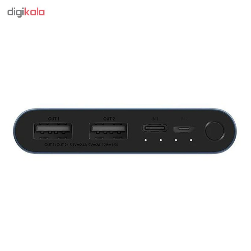 پاوربانک شیائومی مدل PLM13ZM ظرفیت 10000 میلی آمپر ساعت کدM22442