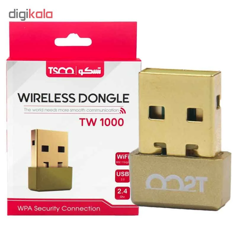 کارت شبکه USB تسکو مدل TW 1000 کدm21606