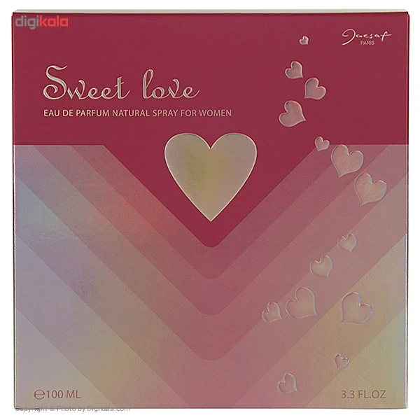 ادو پرفیوم زنانه ژک ساف مدل Sweet Love حجم 100 میلی لیتر کد m20937