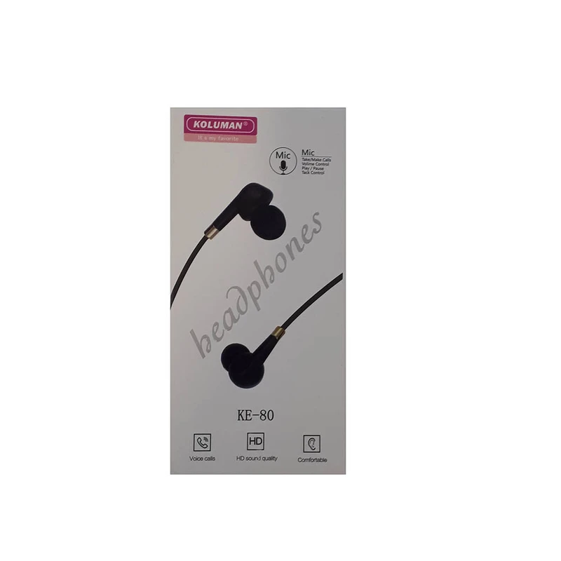 هندزفری کلومن مدل KE-80 کدm21590