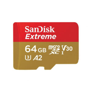کارت حافظه سن دیسک microSDXC مدل Extreme کلاس A1 استاندارد UHS-I U3 سرعت 95MBps ظرفیت 64 گیگابایت کدm22725