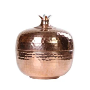 قندان مسی طرح انار کد 3496 کدm22272