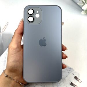 قاب گوشی   iPhone 12mini آیفون PVD Cover AG-GLASS اورجینال  رنگ دودی کدm20996