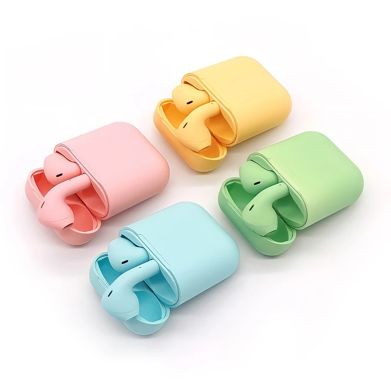 هدفون بلوتوثی مدل inPods 12 بدون نویز کنسلینگ، درگاه شارژ لایتنینگ، با قابلیت شارژ سریع، مقاوم در برابر رطوبت و عرق کدm21870