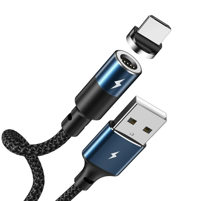 کابل تبدیل مغناطیسی USB به microUSB ریمکس مدل Smart ZIGIE10_2m طول 1.2 متر کدm22583