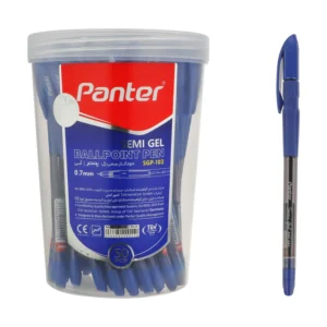 خودکار پنتر مدل Semi Gel بسته 50 عددی آبی کد M21389
