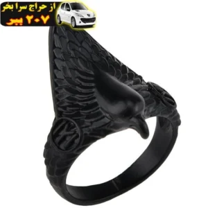 انگشتر مردانه طرح عقاب شماره RK کدm21864