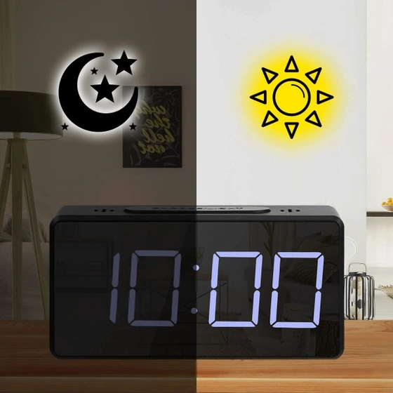 ساعت رومیزی دیجیتال MSC-8039 با دماسنج کدm22268