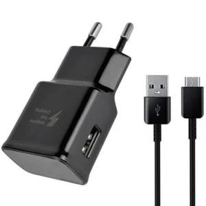 شارژر دیواری مدل S10 SAM/LOTS20211 فست به همراه کابل تبدیل USB-C - مشکی کدm21856