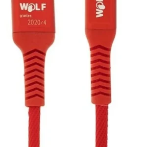کابل تبدیل USB به لایتنینگ ولف مدل Ds2.4 طول 1 متر کد p8584 کد m21319