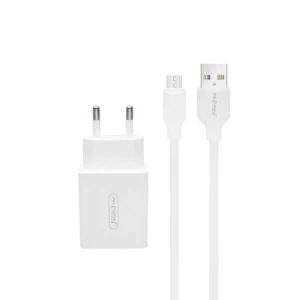 شارژر دیواری نافومی مدل Q22 Smart Kit Android به همراه کابل تبدیل MicroUSB کدm21591