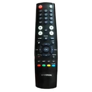 ریموت کنترل تلویزیون ایکس ویژن مدل 1392 کدm22447