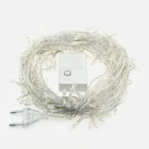 ریسه LED مدل سوزنی 10 متر، نوردهی ثابت، بدون قابلیت تغییر رنگ، وزن 20 گرم کد M21503