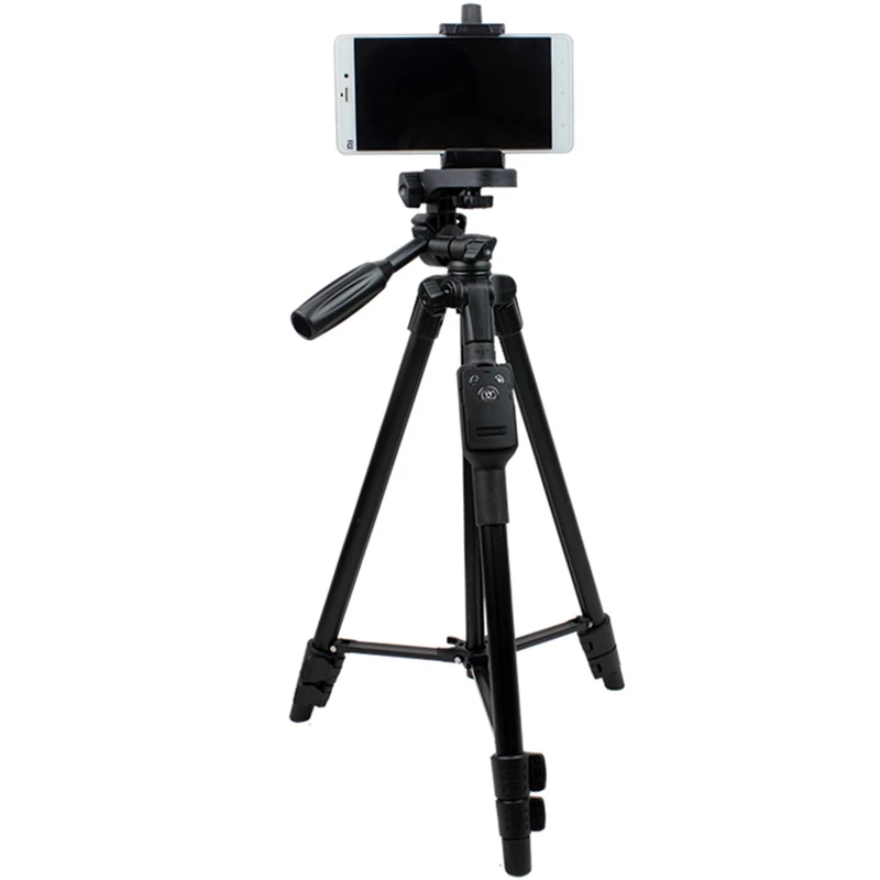 سه پایه نگهدارنده گوشی یانتنگ مدل VCT-5208 به همراه ریموت کنترل کدm22706