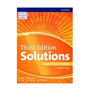 کتاب Solutions 3rd Edition Upper-Intermediate Students Book اثر Tim Falla انتشارات Oxford University Press کدm22738