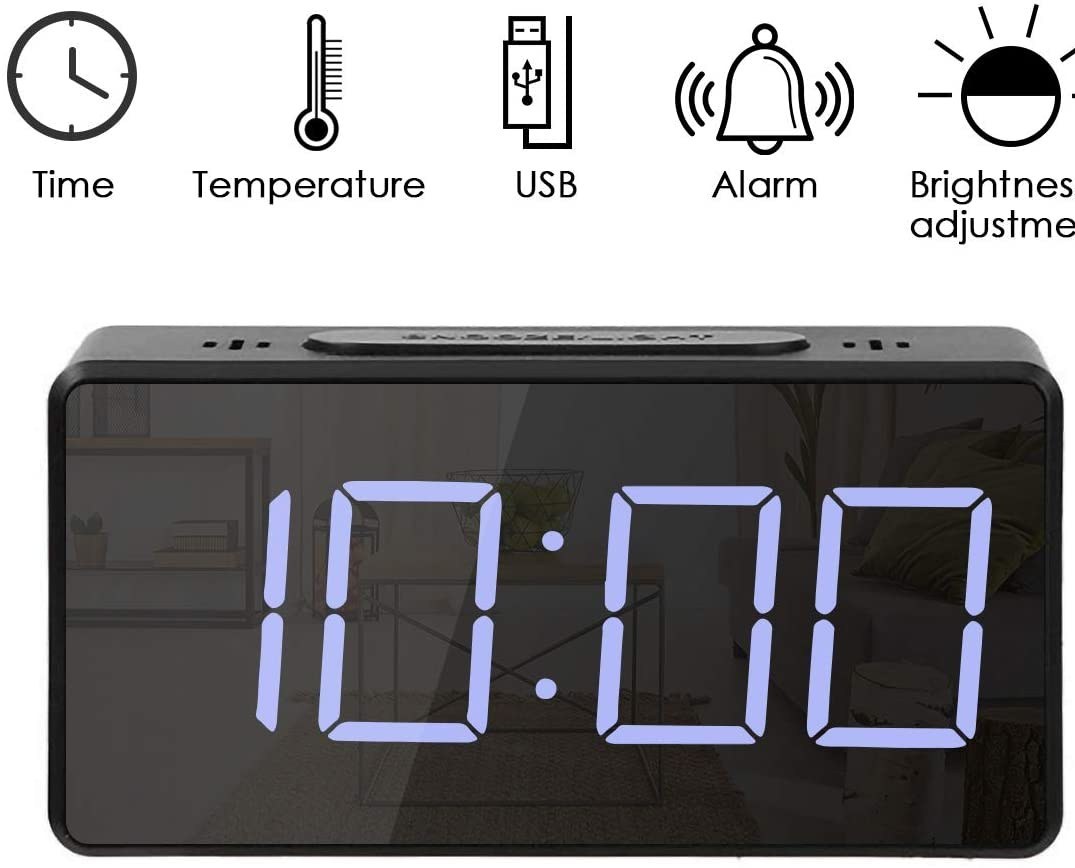 ساعت رومیزی دیجیتال MSC-8039 با دماسنج کدm22268