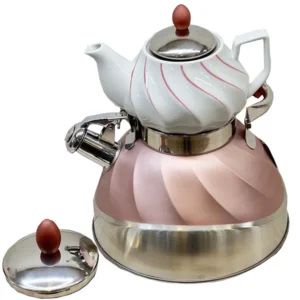 ست کتری و قوری هوم لوکس مدل 9867 سوت دار کدm21788