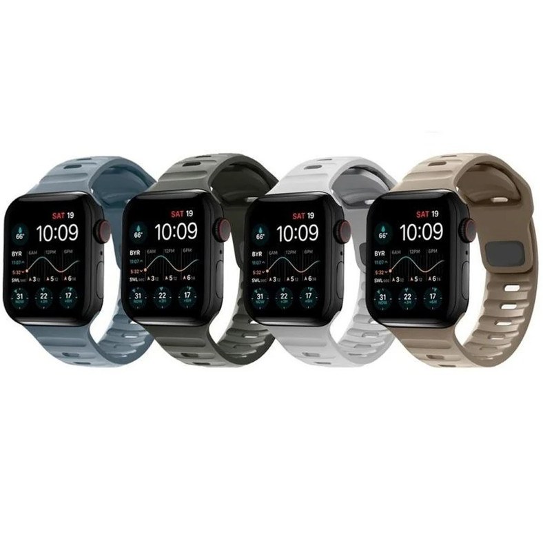 بند اسپیگن مدل Sport Strap مناسب برای اپل واچ سایز 42/44/45/49 میلی متری - سفید کدm22569