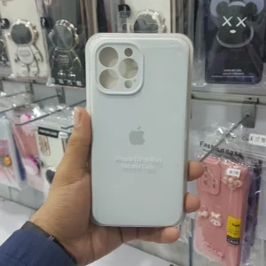 قاب سیلیکونی آیفون 13 پرو مکس iphone 13 pro max سفید کد m21298