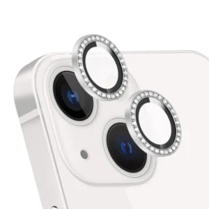 محافظ لنز دوربین نگین دار مدل رینگی مناسب برای گوشی موبایل اپل iPhone 13 / 13 Mini کدm21761