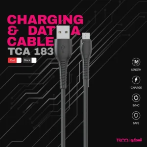 کابل تبدیل USB به USB-C تسکو مدل TC 183 طول 1 متر کدm22993