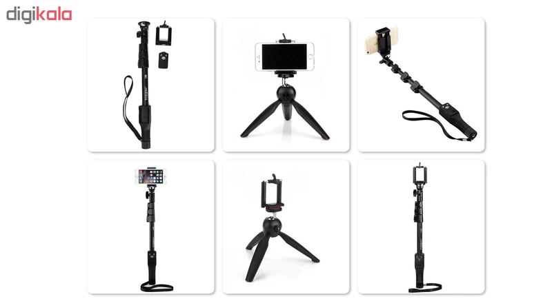 پایه مونوپاد یانتنگ مدل YT-1288 به همراه سه پایه کدm23382