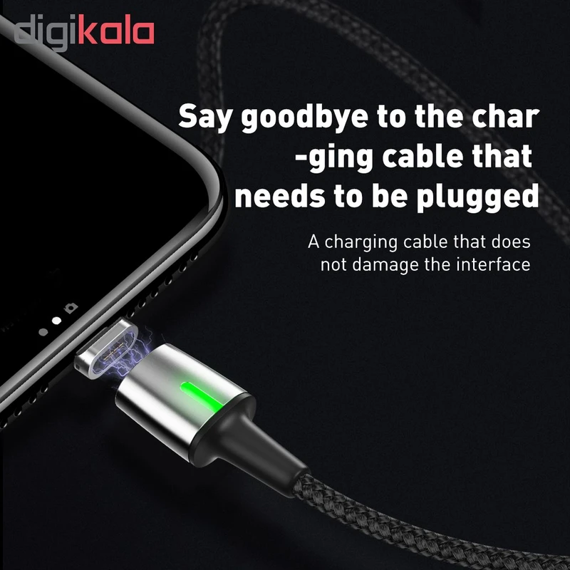 کابل تبدیل USB به microUSB مدل CAMXC-B01 طول 2 متر کدm23412