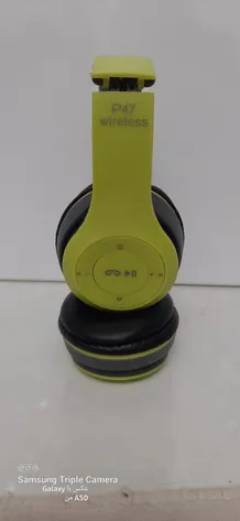 هدفون بلوتوثی مدل P47 بدون قابلیت نویز کنسلینگ، درگاه شارژ Micro USB، دارای شیار کارت حافظه کدm23174