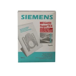کیسه جاروبرقی زیمنس مدل Megafilt Super Tex بسته 5 عددی کدm23548
