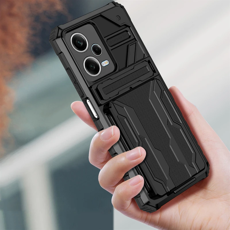 کاور ونزو مدل Hunter مناسب برای گوشی موبایل شیائومی Poco X5 5G / Redmi Note 12 (5G) کدm23072