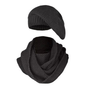 ست کلاه و شال گردن بافتنی مدل Z-9071 کدm23975