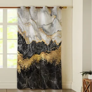 پرده مدل اصیل مخمل پانچ کد 1195 سایز 275x145 سانتی متر کدm23387