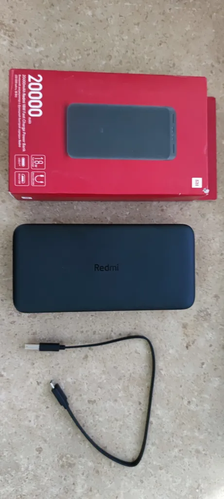 پاوربانک 18 وات شیائومی مدل Redmi PB200LZM ظرفیت 20000 میلی آمپر ساعت کدm23067