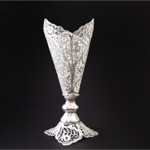گلدان ملیله کاری اصفهان کدm23805