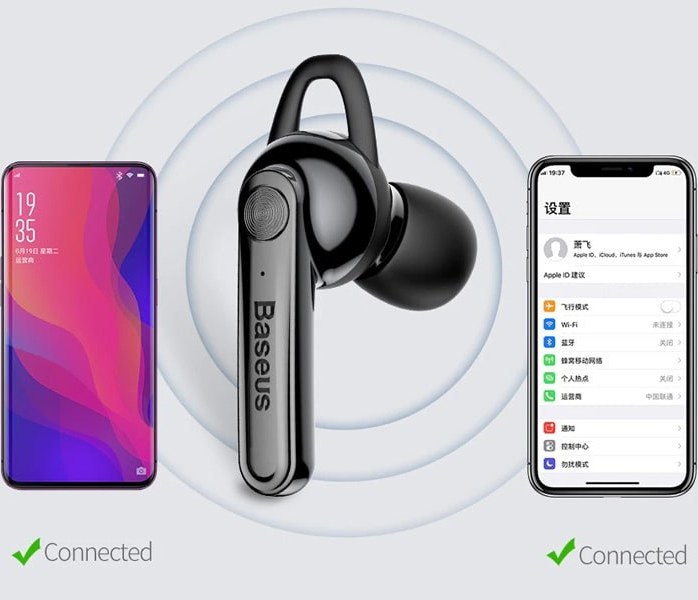 هندزفری بلوتوث بیسوس Baseus Magnetic Bluetooth Earphone NGCX-01 کدm23081